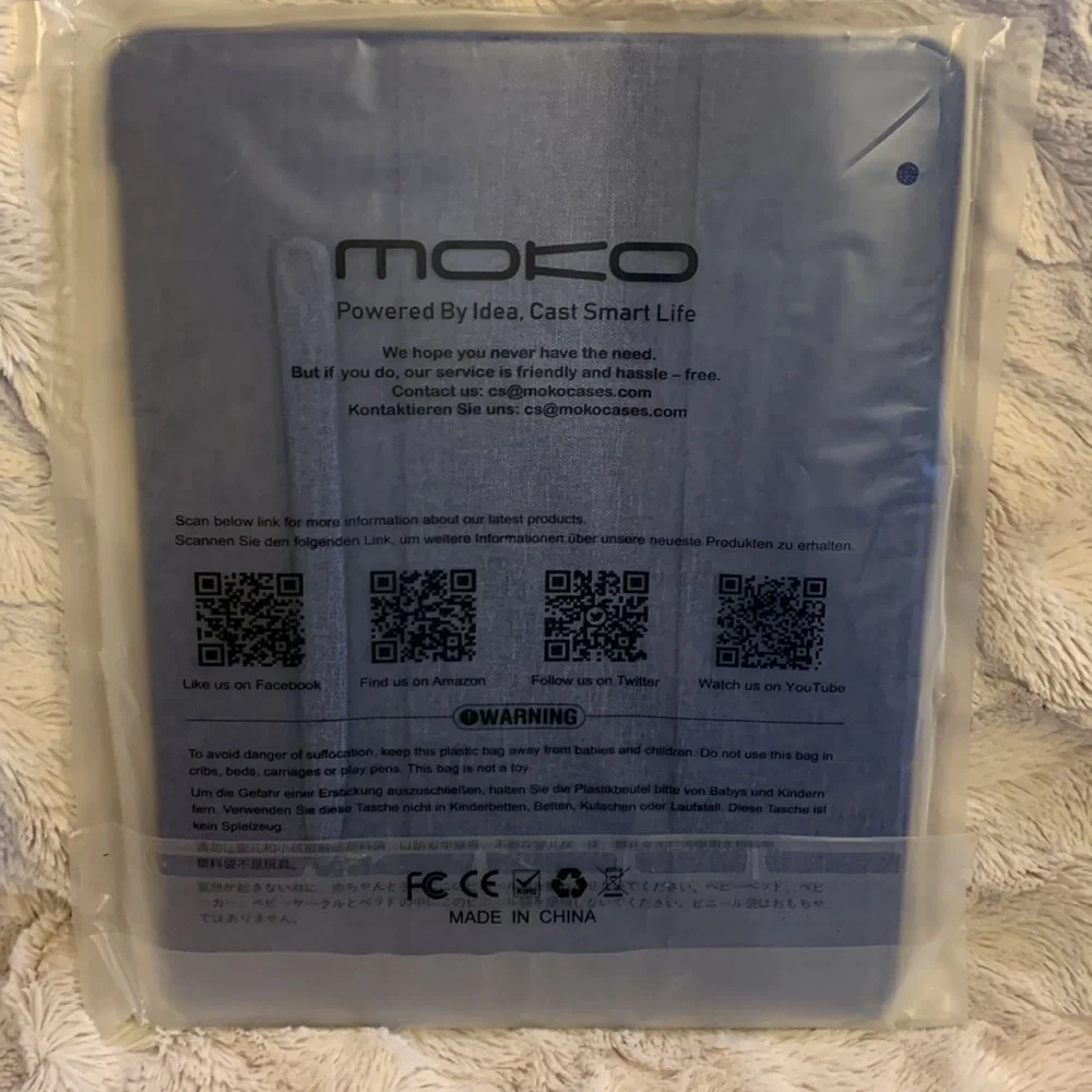 Brand new MOKO IPad case for a IPad Pro 12.9 2020 or newer
